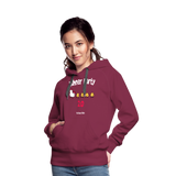 Hühnerparty 2.0 - Frauen Premium Hoodie - Bordeaux