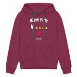 Hühnerparty 2.0 - Frauen Premium Hoodie - Bordeaux