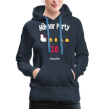 Hühnerparty 2.0 - Frauen Premium Hoodie - Navy