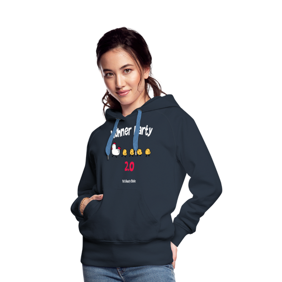 Hühnerparty 2.0 - Frauen Premium Hoodie - Navy