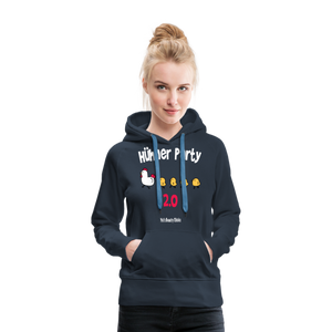 Hühnerparty 2.0 - Frauen Premium Hoodie - Navy