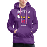 Hühnerparty 2.0 - Frauen Premium Hoodie - Purple