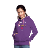 Hühnerparty 2.0 - Frauen Premium Hoodie - Purple