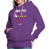 Hühnerparty 2.0 - Frauen Premium Hoodie - Purple