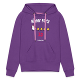 Hühnerparty 2.0 - Frauen Premium Hoodie - Purple