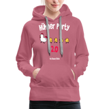 Hühnerparty 2.0 - Frauen Premium Hoodie - Malve