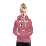 Hühnerparty 2.0 - Frauen Premium Hoodie - Malve