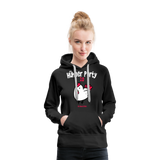 Hühnerparty 2.0 Boss Huhn Frauen Premium Hoodie - Schwarz