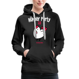 Hühnerparty 2.0 Boss Huhn Frauen Premium Hoodie - Schwarz