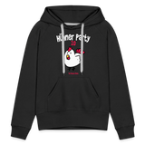 Hühnerparty 2.0 Boss Huhn Frauen Premium Hoodie - Schwarz