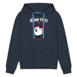 Hühnerparty 2.0 Boss Huhn Frauen Premium Hoodie - Navy