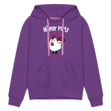 Hühnerparty 2.0 Boss Huhn Frauen Premium Hoodie - Purple