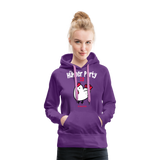 Hühnerparty 2.0 Boss Huhn Frauen Premium Hoodie - Purple