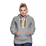 Hühnerparty 2.0 Küken Frauen Premium Hoodie - Grau meliert