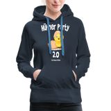 Hühnerparty 2.0 Küken Frauen Premium Hoodie - Navy