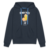 Hühnerparty 2.0 Küken Frauen Premium Hoodie - Navy