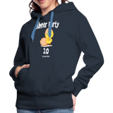 Hühnerparty 2.0 Küken Frauen Premium Hoodie - Navy