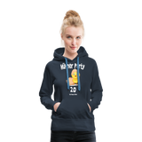 Hühnerparty 2.0 Küken Frauen Premium Hoodie - Navy