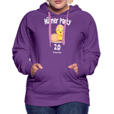 Hühnerparty 2.0 Küken Frauen Premium Hoodie - Purple