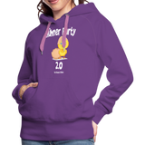 Hühnerparty 2.0 Küken Frauen Premium Hoodie - Purple