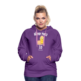 Hühnerparty 2.0 Küken Frauen Premium Hoodie - Purple