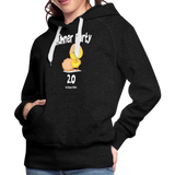 Hühnerparty 2.0 Küken Frauen Premium Hoodie - Anthrazit