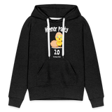 Hühnerparty 2.0 Küken Frauen Premium Hoodie - Anthrazit