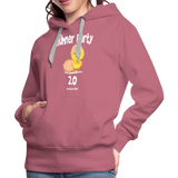 Hühnerparty 2.0 Küken Frauen Premium Hoodie - Malve