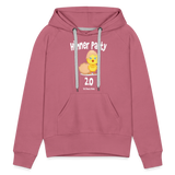 Hühnerparty 2.0 Küken Frauen Premium Hoodie - Malve