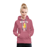 Hühnerparty 2.0 Küken Frauen Premium Hoodie - Malve