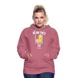 Hühnerparty 2.0 Küken Frauen Premium Hoodie - Malve