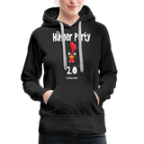 Hühnerparty 2.0 Eggs Frauen Premium Hoodie - Schwarz