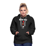 Hühnerparty 2.0 Eggs Frauen Premium Hoodie - Schwarz