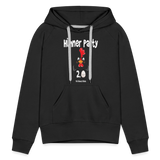 Hühnerparty 2.0 Eggs Frauen Premium Hoodie - Schwarz