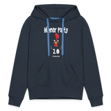 Hühnerparty 2.0 Eggs Frauen Premium Hoodie - Navy