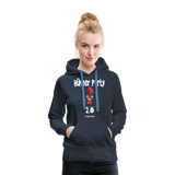 Hühnerparty 2.0 Eggs Frauen Premium Hoodie - Navy