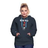 Hühnerparty 2.0 Eggs Frauen Premium Hoodie - Navy