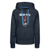 Hühnerparty 2.0 Eggs Frauen Premium Hoodie - Navy