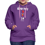 Hühnerparty 2.0 Eggs Frauen Premium Hoodie - Purple