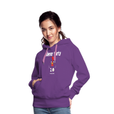 Hühnerparty 2.0 Eggs Frauen Premium Hoodie - Purple