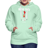 Hühnerparty 2.0 Eggs Frauen Premium Hoodie - helles Mintgrün