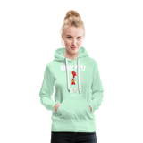 Hühnerparty 2.0 Eggs Frauen Premium Hoodie - helles Mintgrün