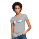 Moinsen - Frauen Bio-T-Shirt - Grau meliert