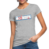 Moinsen - Frauen Bio-T-Shirt - Grau meliert