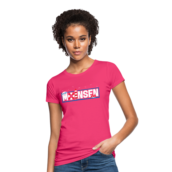 Moinsen - Frauen Bio-T-Shirt - Neon Pink