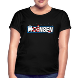 Moinsen - Frauen Oversize T-Shirt - Schwarz