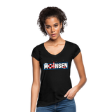 Moinsen - Frauen Vintage T-Shirt - Schwarz