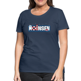 Moinsen - Frauen Premium T-Shirt - Navy