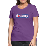 Moinsen - Frauen Premium T-Shirt - Lila