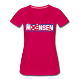 Moinsen - Frauen Premium T-Shirt - dunkles Pink